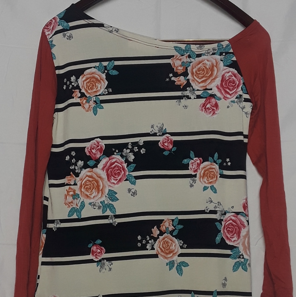 AGAIN LONG SLEEVE TOP SIZE S